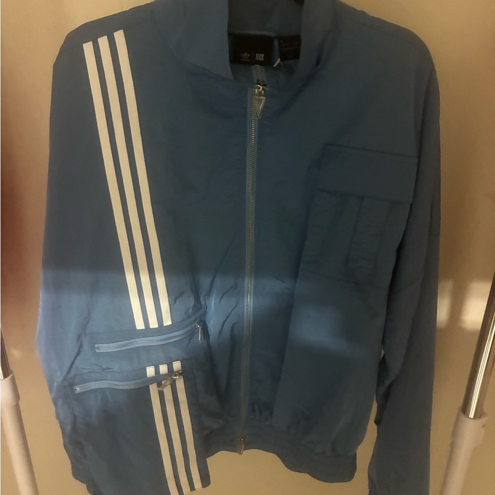 Adidas Ivy Park Unisex Blue Track Jacket